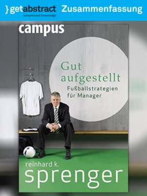 cover image of Gut aufgestellt (Zusammenfassung)
